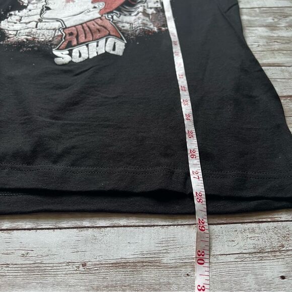 Ruby Soho Pro Wrestling Tees The Runaway Graphic Tee Black Size M - Picture 6 of 7